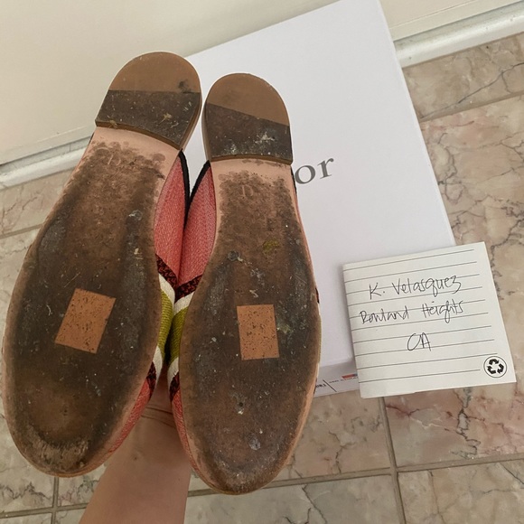 Christian dior dway mules 35.5 used 3x - Picture 2 of 2